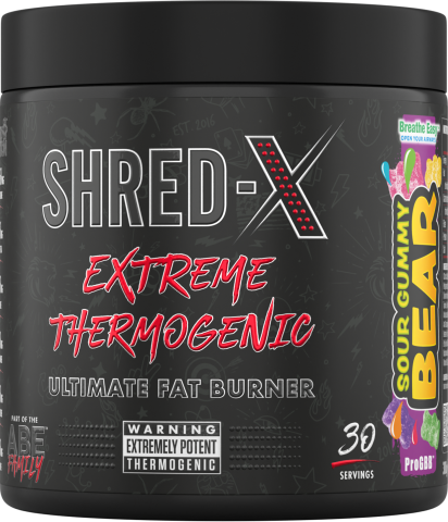 Shred X Powder Fat Burner Sour Gummy Bear 300G