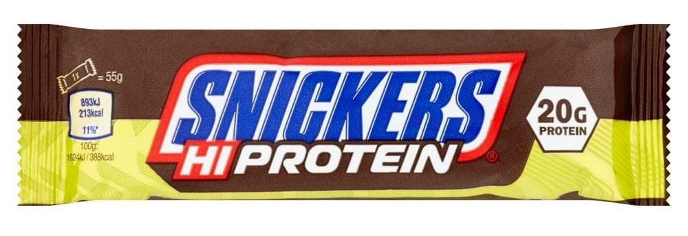 SNICKERS HIGH PROTEIN BAR ORIGINAL 55Gx 12 Adet