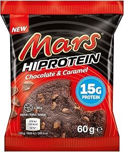 MARS HIGH PROTEIN CHOCOLATE & CARAMEL COOKIE 60G x 12 Adet