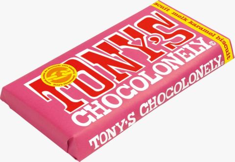 TONYS MILK CHOCOLATE CARAMEL COOKIE 180G