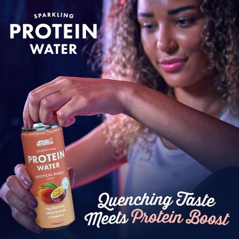 APPLIED SPARKLING PROTEIN WATER (330ml)x 12 Adet