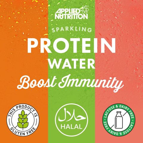 APPLIED SPARKLING PROTEIN WATER (330ml)x 12 Adet
